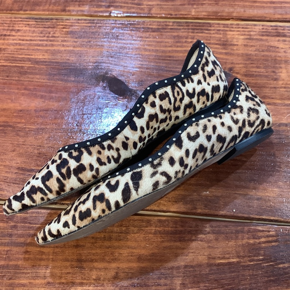 Sam Edelman Rivera Flats Animal Print Sz 7.5 - Picture 16 of 17